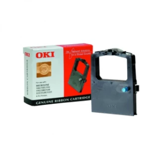 Image of Oki 09002303 Original Nylon Black Ribbon