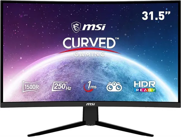 Image of MSI 31.5" G322CQP Quad HD Curved LED Monitor