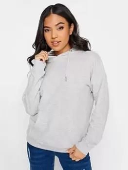 Image of PixieGirl Petite Pullover Hoody - Grey, Size 10, Women