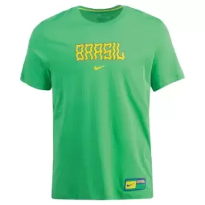 Image of 2022-2023 Brazil Swoosh Tee (Green)