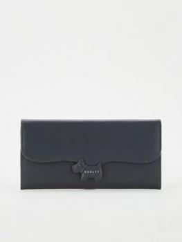 Image of Radley Crest Large Flapover Matinee Purse - Ink