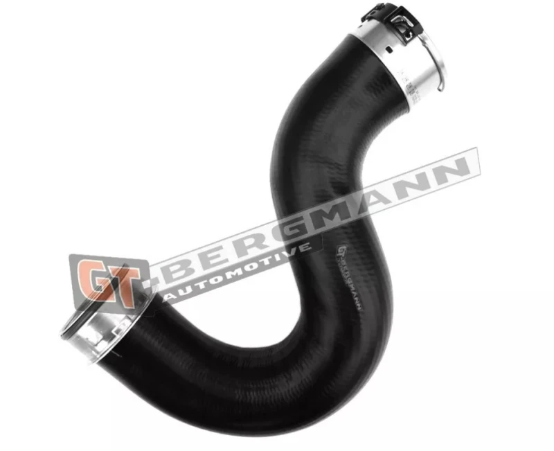 Image of GT-BERGMANN GT52-413 Turbocharger Hose with quick couplers, Rubber with fabric lining Rubber with fabric lining Charger Intake Hose (3314)