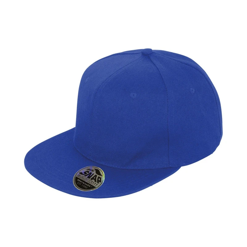 Image of Result Result Men Original Bronx Snapback Cap in Blue Blue One Size Male 5063425915095
