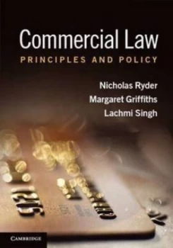 Image of Commercial Law by Nicholas Ryder Book