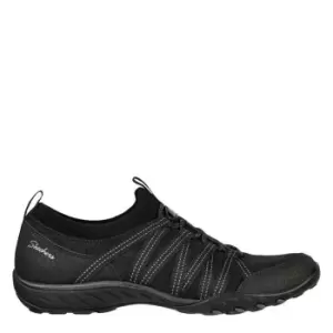 Image of Skechers Breathe Easy First Light Trainers Womens - Black