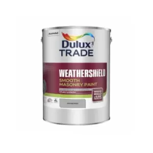 Image of Dulux Trade Weathershield Smooth Masonry Paint - Goosewing - 5L - Goosewing