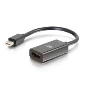 Image of C2G 8" Mini DisplayPort[TM] Male to HDMI[R] Female Passive...