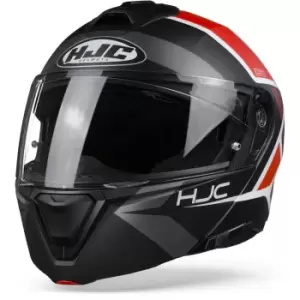 Image of HJC I90 Hollen MC1SF Black Red XL