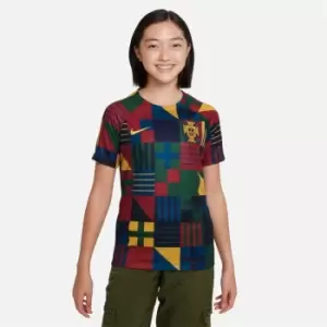 Image of Nike Y Nk Df Acdpr Ss Top Pm K - Black