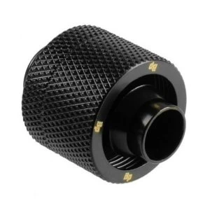 Image of Bitspower Premium G1/4" Black Matte High Flow 3/8" (5/8") Compression Fitting