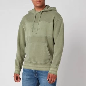 Image of Levis Mens Relaxed Fit Novelty Hoodie - Green - S