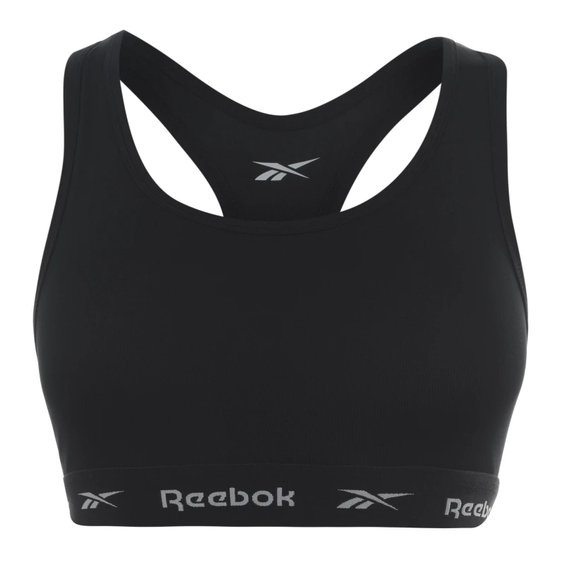 Image of Reebok 2 Pack Crop Top Ladies - Black 8