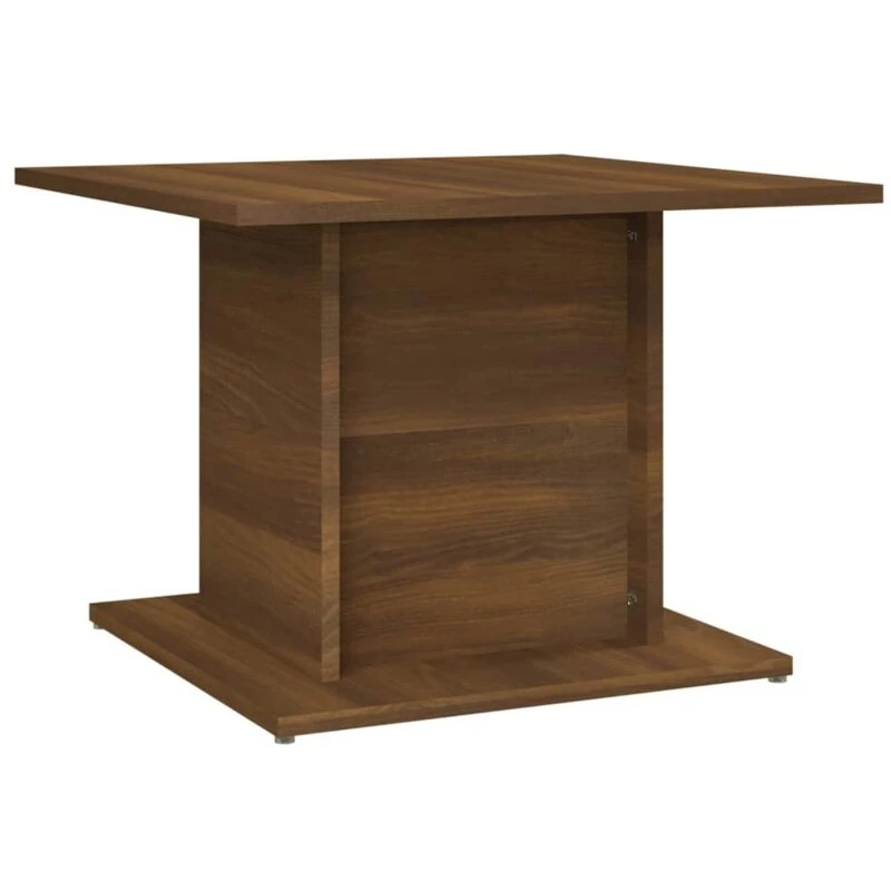 Image of VIDAXL Coffee Table Brown Oak 55.5x55.5x40cm Engineered Wood Vidaxl 8720286837818