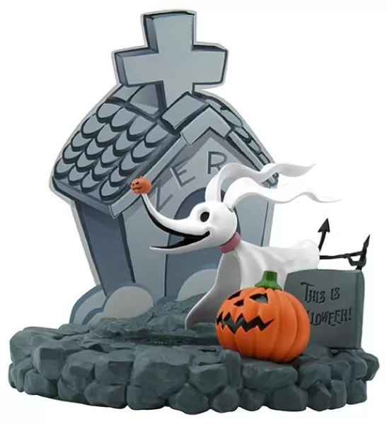 Image of The Nightmare Before Christmas SFC Super Figure Collection - Zero Statue Black white