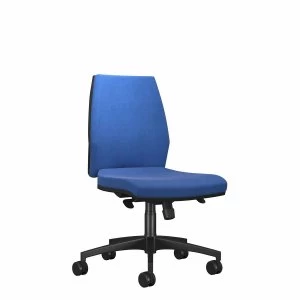 Image of TC Office Rome Mid Back Chair, Blue