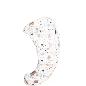 Image of Kitsch Microfiber Hair Towel (Various Colours) - White Terrazzo