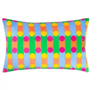 Image of Bon Bon Abstract Dotty Velvet Cushion