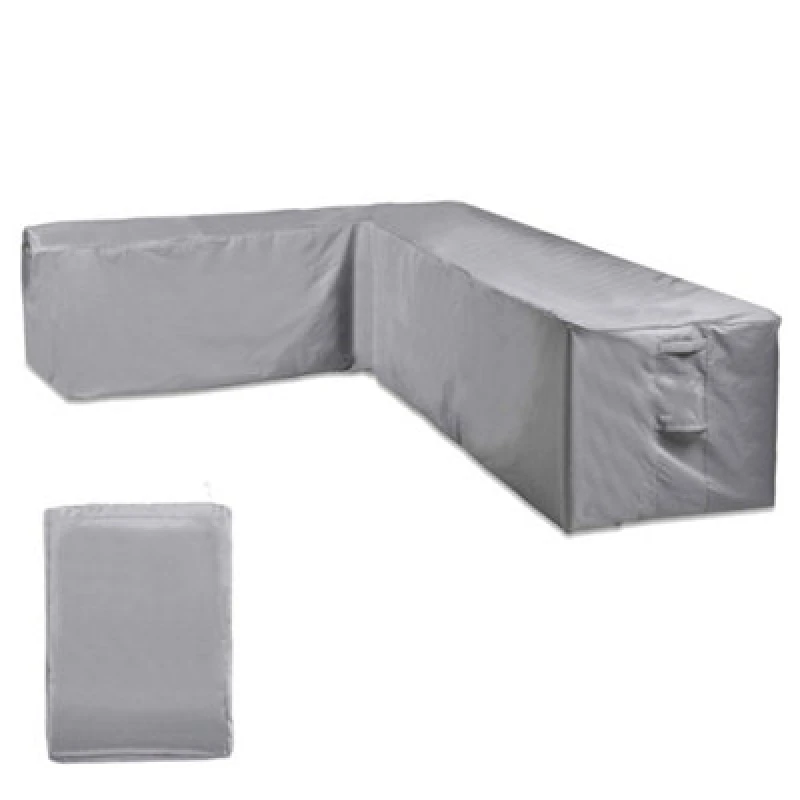 Image of Vonhaus Waterproof Garden L-Shape Sofa Cover, Fabric Protection For Garden Sofas (H85 X W300 X D85 Cm)