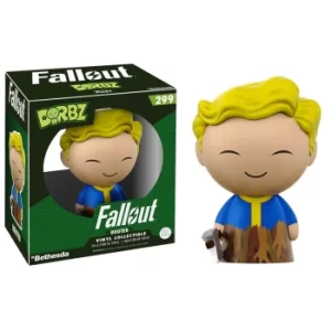 Image of Fallout Vault Boy Rooted Dorbz Vinyl Figure