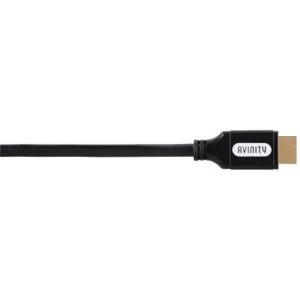 Image of Avinity High Speed HDMI cable plug - plug, gold-plated, Ethernet, 3.0 m