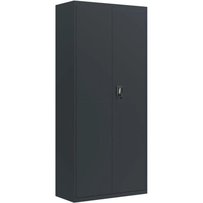 Image of VIDAXL File Cabinet Anthracite 90x40x200cm Steel Vidaxl 8720845889852