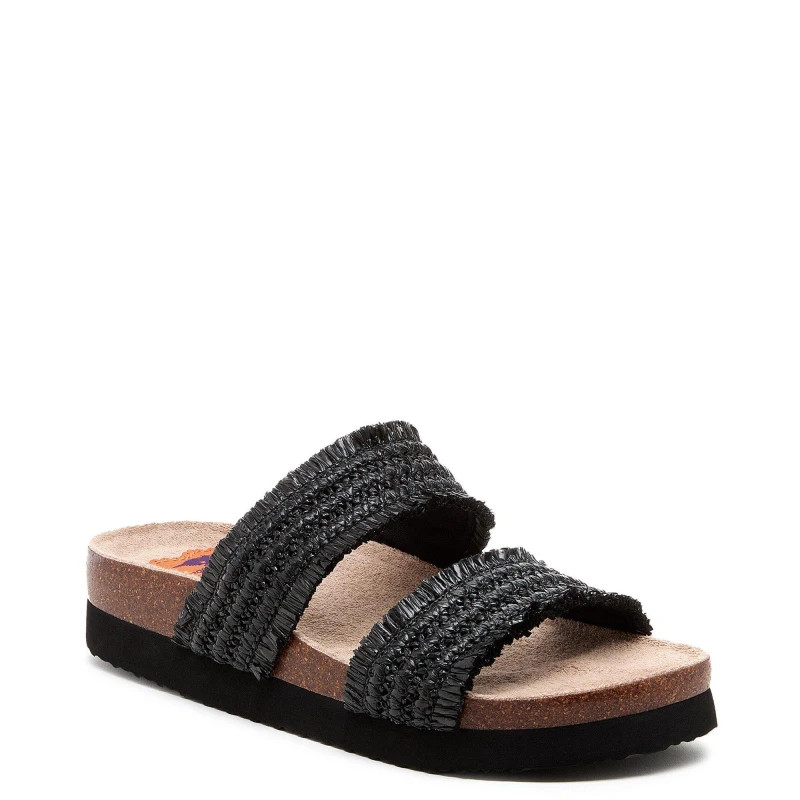 Image of Rocket Dog Aruba Raffia Sandal Black