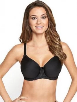 Image of Fantasie Underwired Spacer Moulded Bra - Black, Size 36, Women