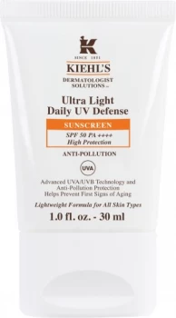 Image of Kiehl's Ultra Light Daily UV Defense Anti-Pollution Sunscreen SPF50 30ml