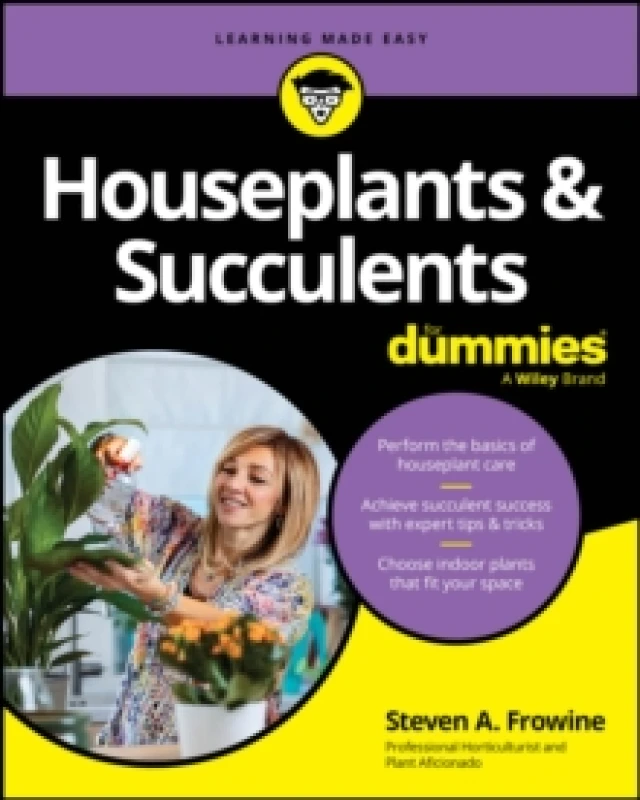 Image of Houseplants & Succulents For Dummies Paperback / softback
