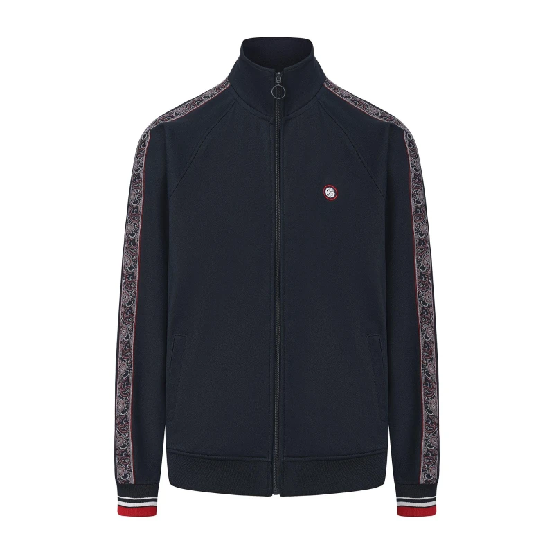 Image of Pretty Green Eclip Track Top Mens Navy male Small