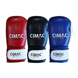Image of Cimac PU Boxing Gloves 10oz Black/White