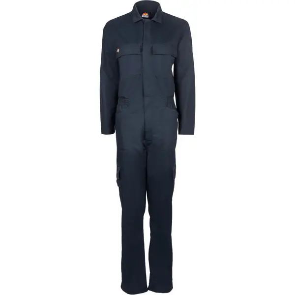 Image of Dickies Womens Elastic Waist Everyday Coverall S - Chest 33.8-35' Navy blue DIC021-NVYBLU-S