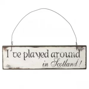 Image of Golf Wooden Sign by Heaven Sends