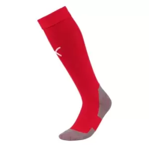 Image of Puma Team Liga Football Socks Juniors - Red