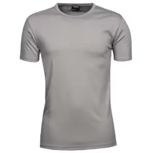Image of Tee Jays Mens Interlock Short Sleeve T-Shirt (M) (Stone)