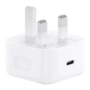 Image of Ugreen 60451 PD 20W USB-C FAST 3PIN CHARGER UK White EB