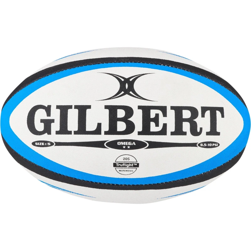 Image of Gilbert Gilbert Omega Rugby Ball Neutral unisex Size 4