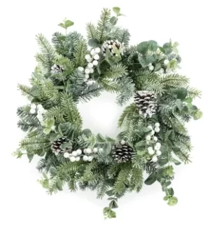 Image of The Tree Company 50cm Eucalyptus Christmas Wreath