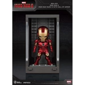 Image of Iron Man 3 Mini Egg Attack Action Figure Hall of Armor Iron Man Mark IV 8 cm