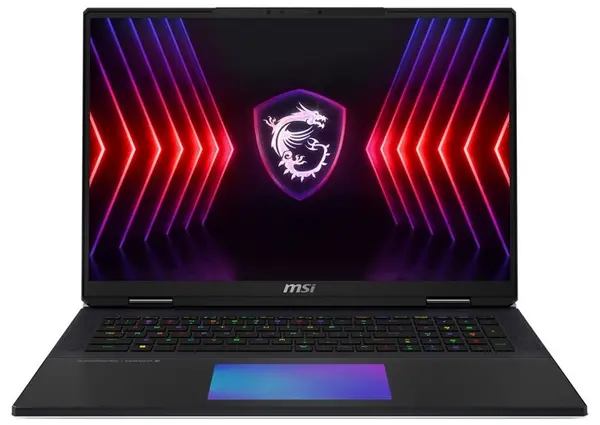 Image of MSI Titan 18 HX A14VHG-004UK Gaming Laptop, Intel Core i9-14900HX, 64GB DDR5, 2TB NVMe PCIe SSD, 18" UHD+ Mini LED IPS 120Hz, NVIDIA GeForce RTX