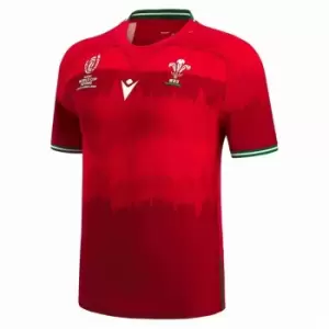 Image of Macron Wales RWC 7s Home Shirt Mens - Multi