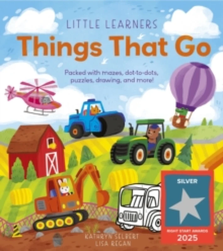 Image of Little Learners: Things That Go : Packed with mazes, dot-to-dots, puzzles, drawings, and more! Paperback / softback