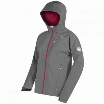 Image of Regatta Womens Birchdale Stretch Waterproof & Breathable J - RkGry(DkCrs)