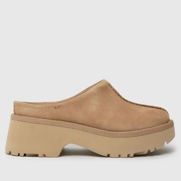 Image of UGG new heights clog sandals in sand Sand UK 6 (EU 39)