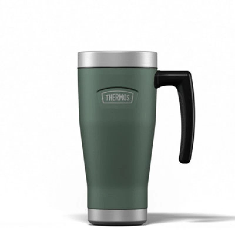 Image of Thermos Icon Series Stainless Steel Travel Mug 470Ml - Green