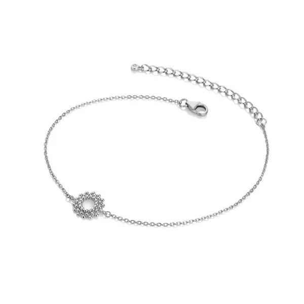 Image of Hot Diamonds Sterling Silver Blossom Bracelet DL666