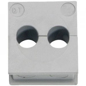 Image of Icotek QT 27 Cable grommet Terminal max. 7mm Elastomer Grey