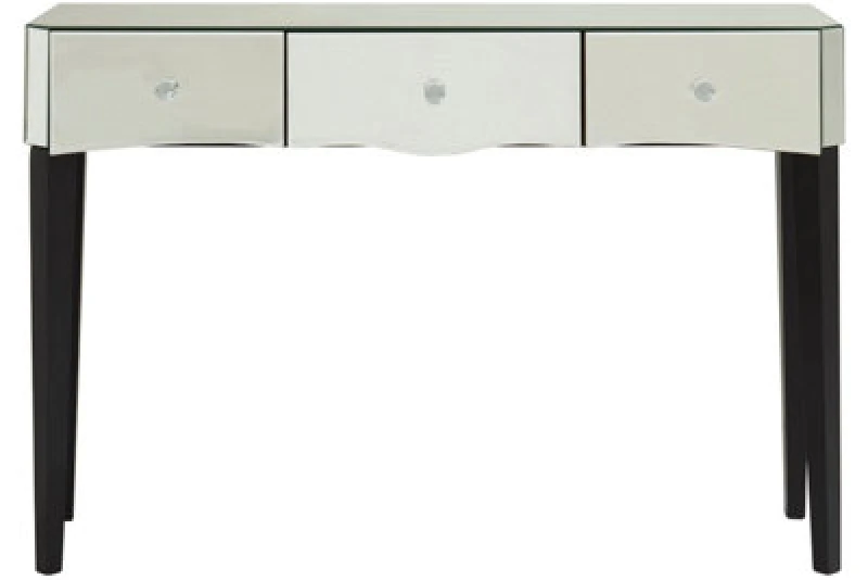 Image of Orsina Stylish Console Table, Functional Console Table With Drawers For Hallway, Ample Storage Modern Table