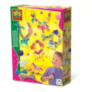 Image of SES CREATIVE Horse Pompom Jewellery, 5 Years and Above (14705)