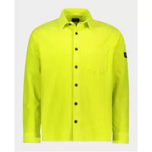 Image of Paul and Shark Cord Overshirt - Yellow